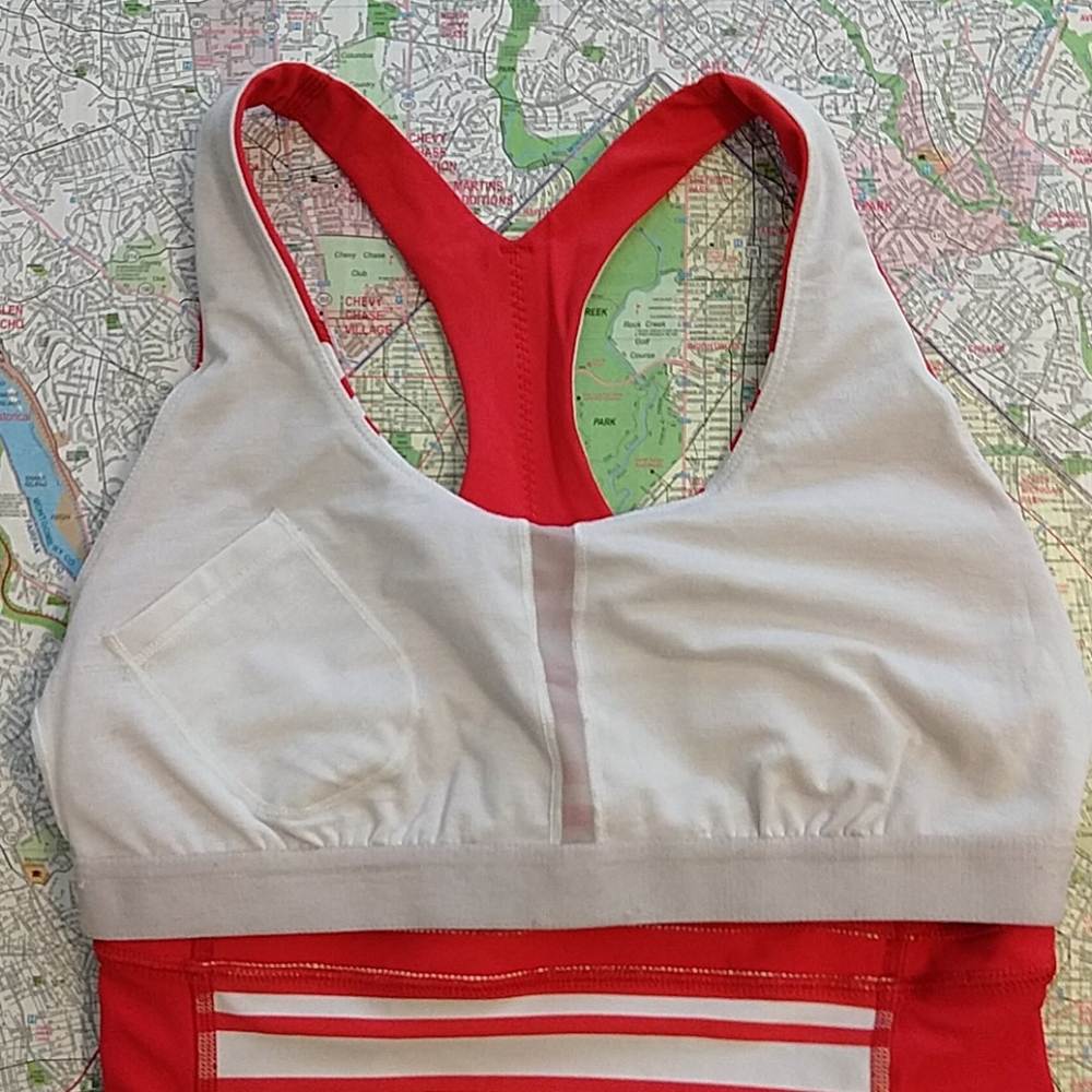 Lululemon Striped Racer Back Tank - Picture 3 of 4
